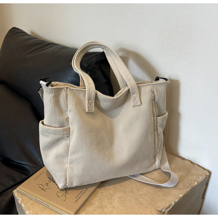 Heidi-Mode | Student Tote Cordtasche - Image 8