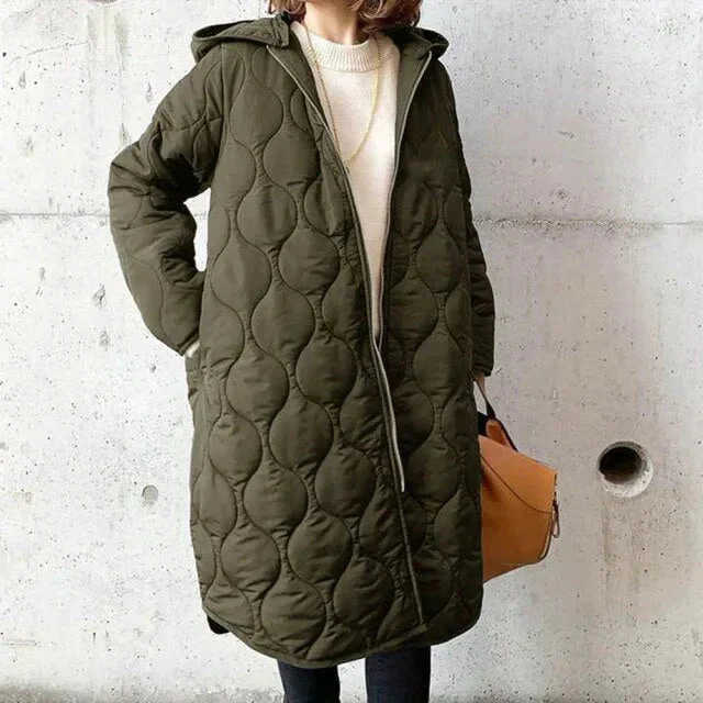 Heidi-Mode | Stilvolle Leichte Lange Pufferjacke - Mühelose Wärme & Moderner Stil - Image 2