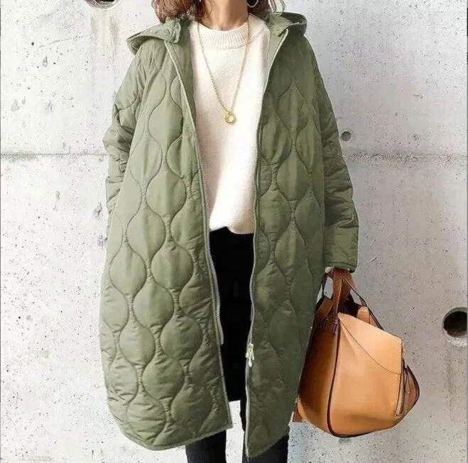 Heidi-Mode | Stilvolle Leichte Lange Pufferjacke - Mühelose Wärme & Moderner Stil - Image 4