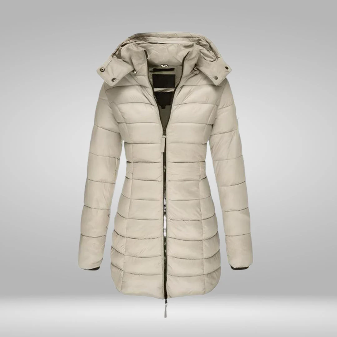 Heidi-Mode | Stylischer Langer Mantel mit Weichem Innenfutter und Kapuze - Image 6