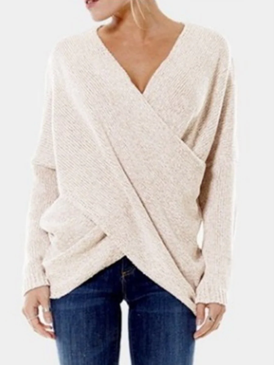Heidi-Mode | Stilvoller & Sexy Pullover mit V-Ausschnitt - Image 3