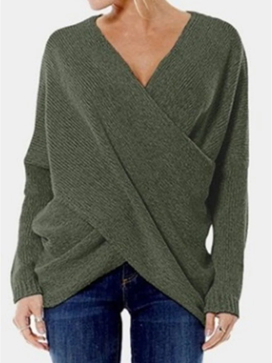 Heidi-Mode | Stilvoller & Sexy Pullover mit V-Ausschnitt - Image 4