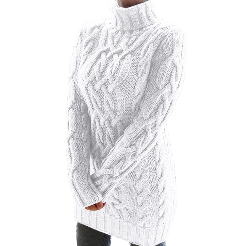 Heidi-Mode | Halte Dich Kuschelig Warm mit Diesem Stylischen Strickkleid - Image 3