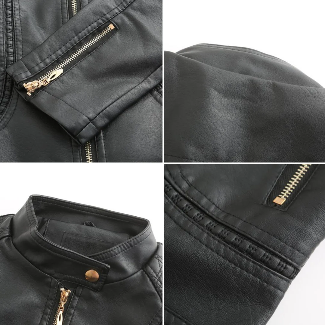 Heidi-Mode | Stylische Leder Frauenjacke aus echtem Leder - Image 4