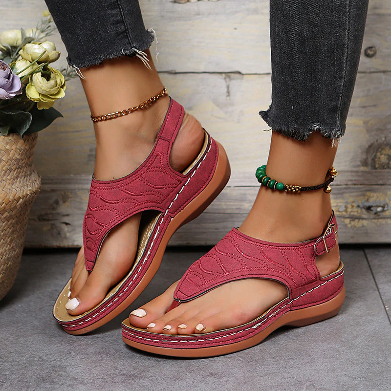 Heidi-Mode | Stylishe Orthopädische Zehensandalen für Damen - Image 5