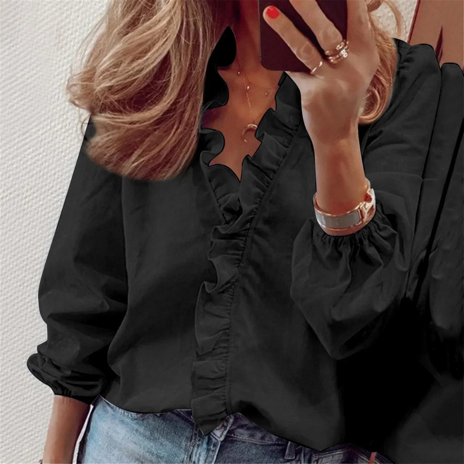 Heidi-Mode | Sommerliches Rüschenshirt - Image 3