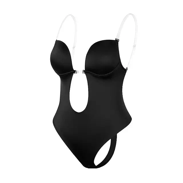 Heidi-Mode | Tiefer V-Ausschnitt Körperformender Bodysuit - Image 15