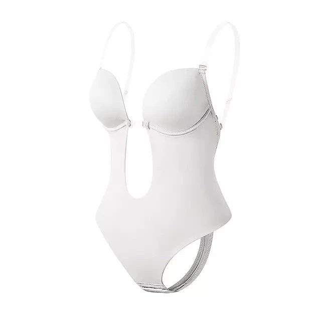 Heidi-Mode | Tiefer V-Ausschnitt Körperformender Bodysuit - Image 17