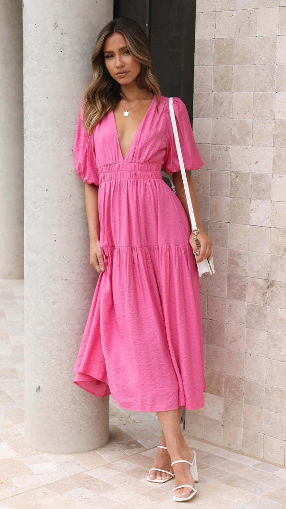 Heidi-Mode | Taillierter Midikleid - Image 12