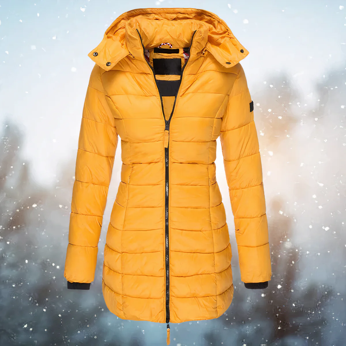 Heidi-Mode | Taillierter Winter-Puffermantel für Damen - Image 2
