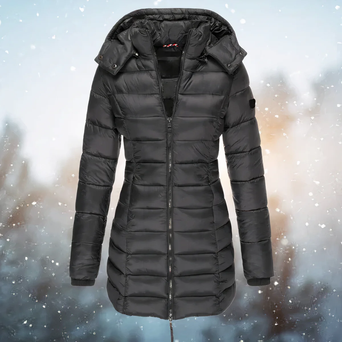 Heidi-Mode | Taillierter Winter-Puffermantel für Damen - Image 4