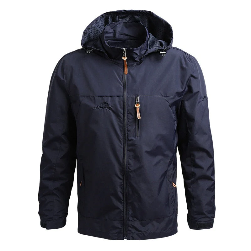 Heidi-Mode | Taktische Wasserdichte Herrenjacke mit Kapuze - Outdoor-Herrenjacke - Image 2