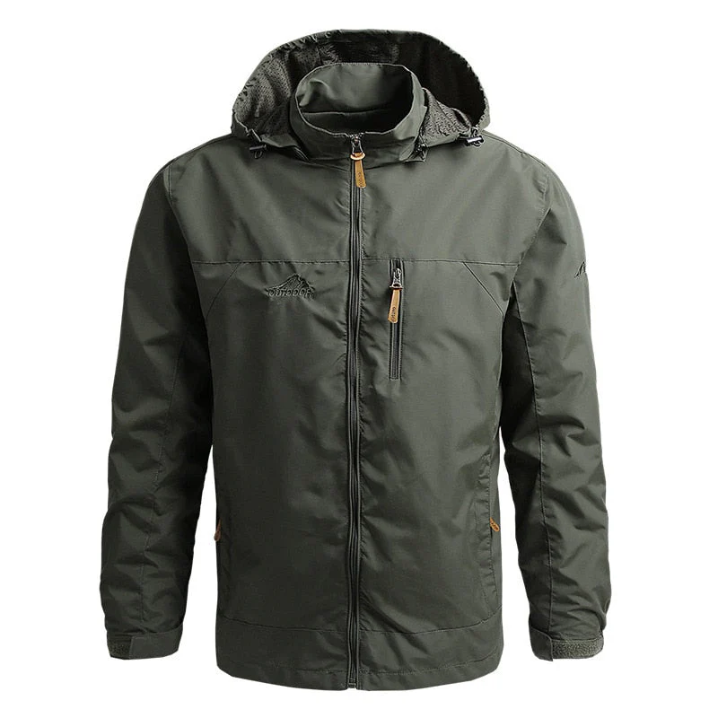 Heidi-Mode | Taktische Wasserdichte Jacke mit Kapuze für Männer - Image 4