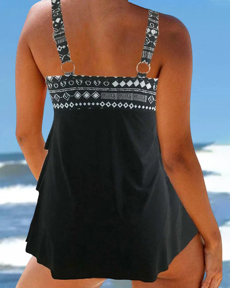 Heidi-Mode | Tankinis mit Geometrischem Print - Image 4