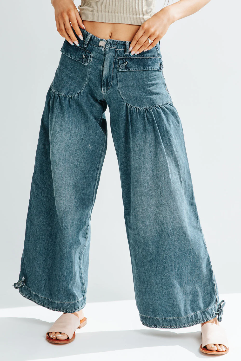 Heidi-Mode | Taschen Schnürung Ballon Jeans - Image 10