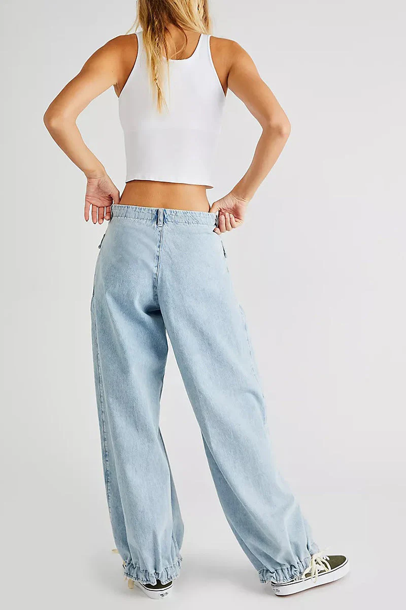 Heidi-Mode | Taschen Schnürung Ballon Jeans - Image 9