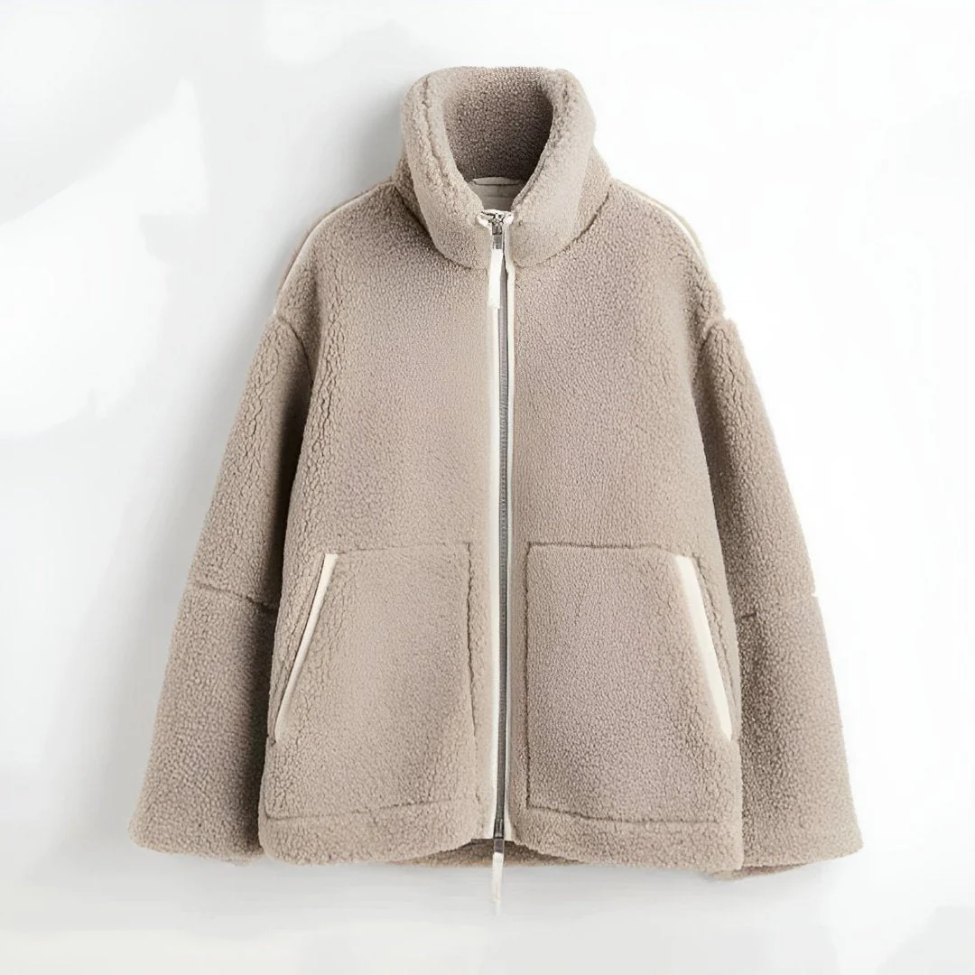 Heidi-Mode | Teddy Fleece Jacke für Damen - Image 5