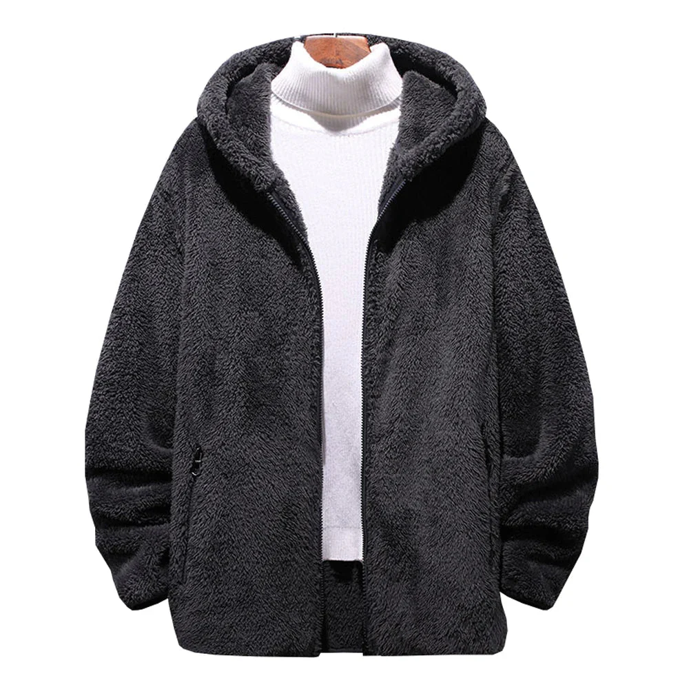 Heidi-Mode | Teddy Kapuzenjacke für Männer - Image 3