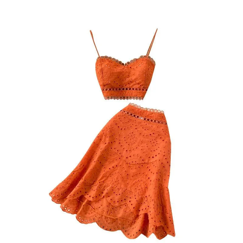 Heidi-Mode | Top And Skirt With Ruffles - Image 4