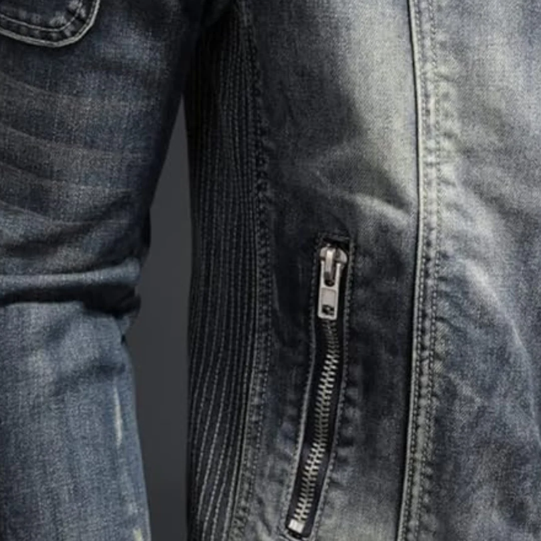 Heidi-Mode | Trendig Jeans Jacke für Männer - Image 3