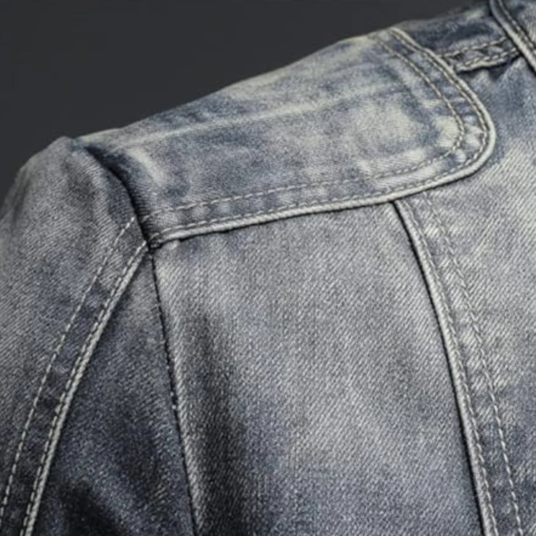 Heidi-Mode | Trendig Jeans Jacke für Männer - Image 5