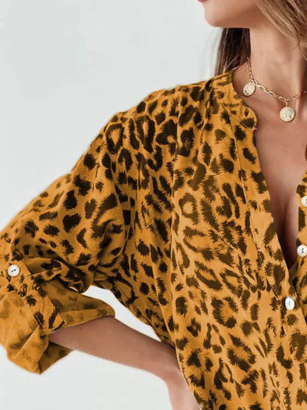 Heidi-Mode | Trendige Bluse Im Leo-Muster - Image 12