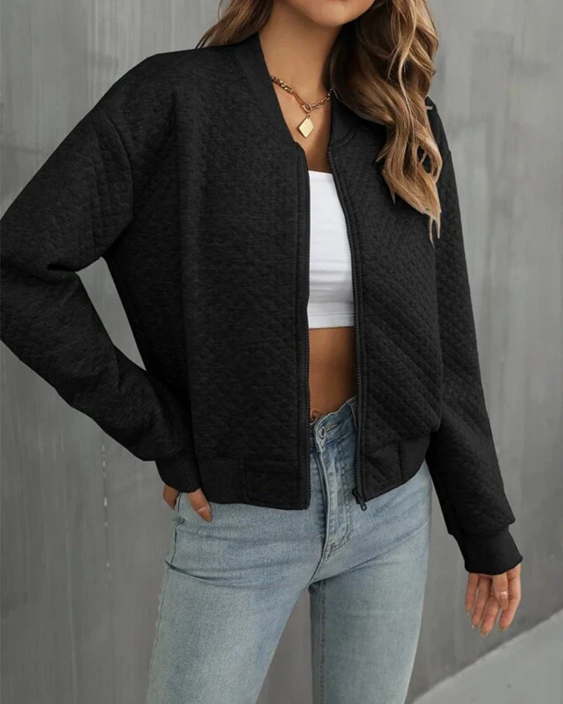 Heidi-Mode | Trendige Gesteppte Bomberjacke für Damen - Image 2