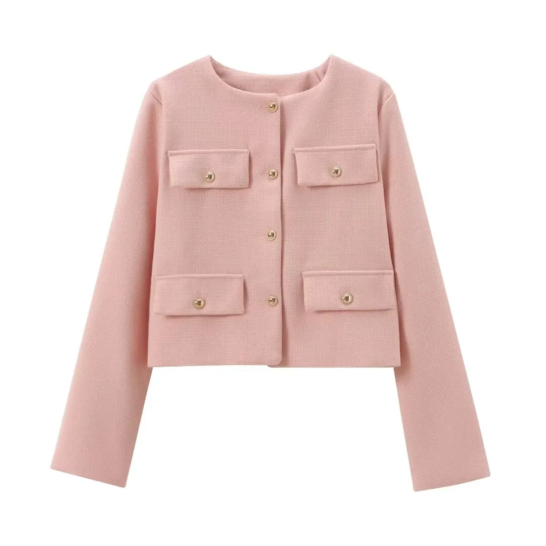 Heidi-Mode | Trendy Geknöpfter Kurzblazer - Image 10