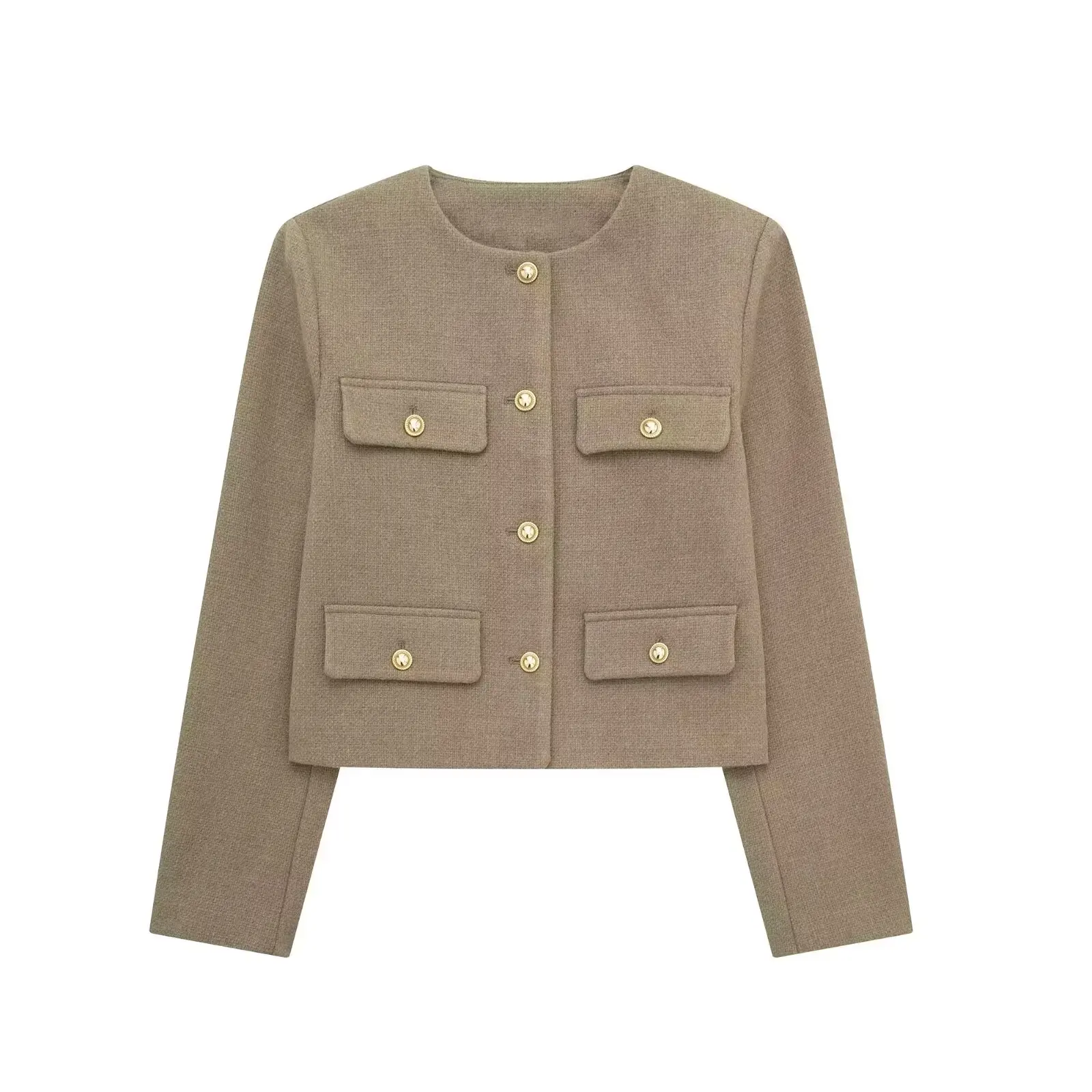 Heidi-Mode | Trendy Geknöpfter Kurzblazer - Image 11