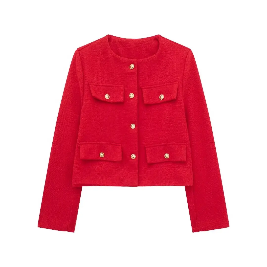 Heidi-Mode | Trendy Geknöpfter Kurzblazer - Image 7