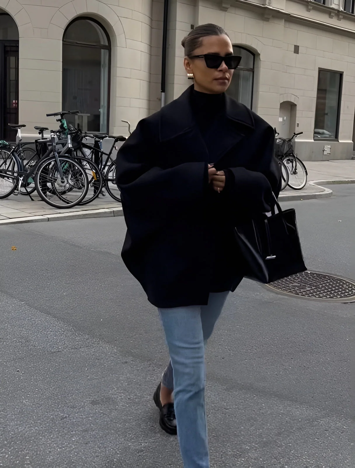 Heidi-Mode | Trendy Übergröße Wollmantel - Image 10
