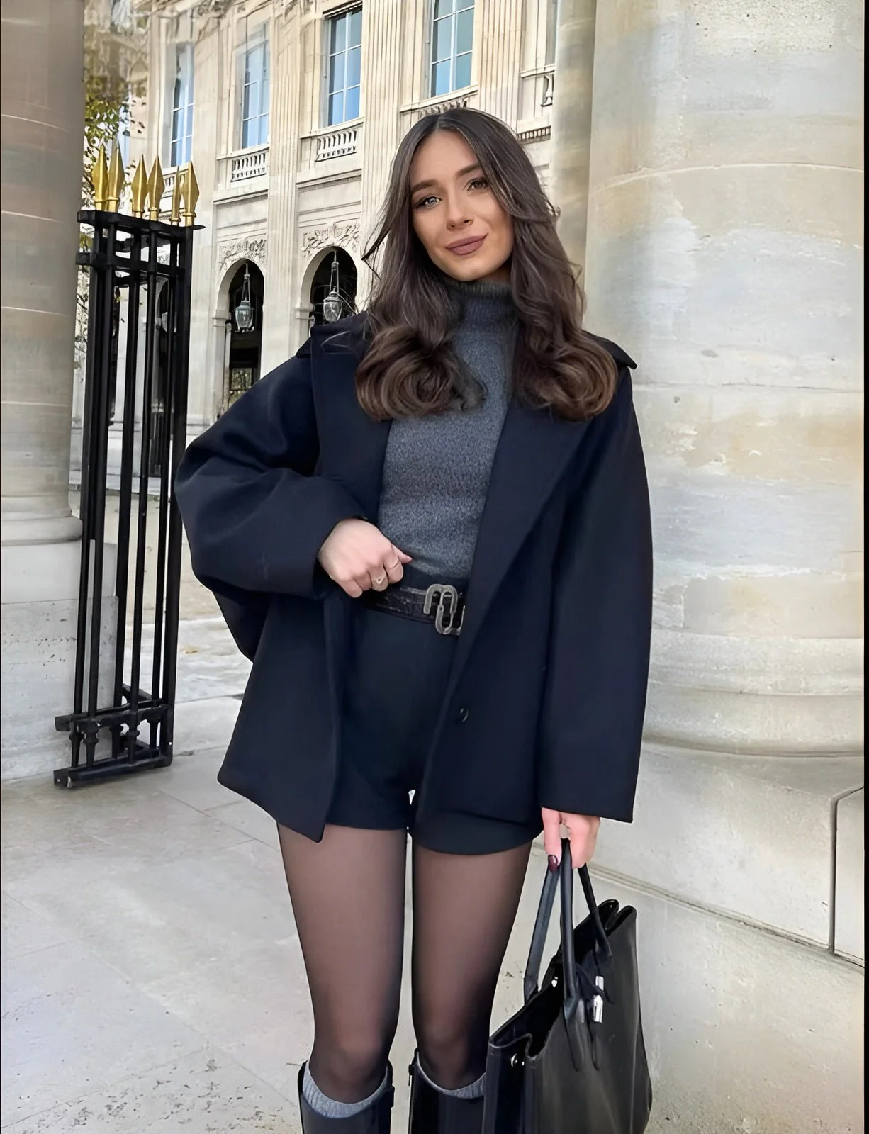 Heidi-Mode | Trendy Übergröße Wollmantel - Image 6