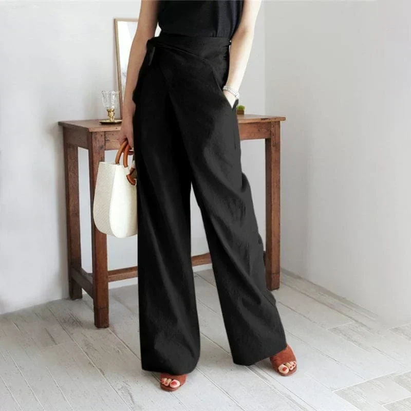 Heidi-Mode | Trendy Hohe Taillen Wickelhose - Image 4