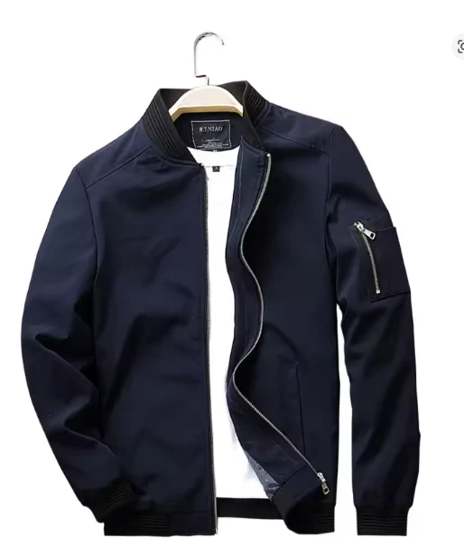 Heidi-Mode | Trendy Kurze Sommerjacke für Herren Lässig & Komfortabel - Image 3