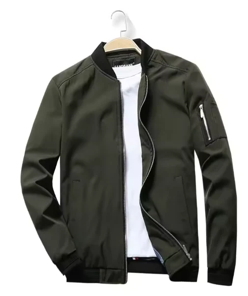 Heidi-Mode | Trendy Kurze Sommerjacke für Herren Lässig & Komfortabel - Image 5