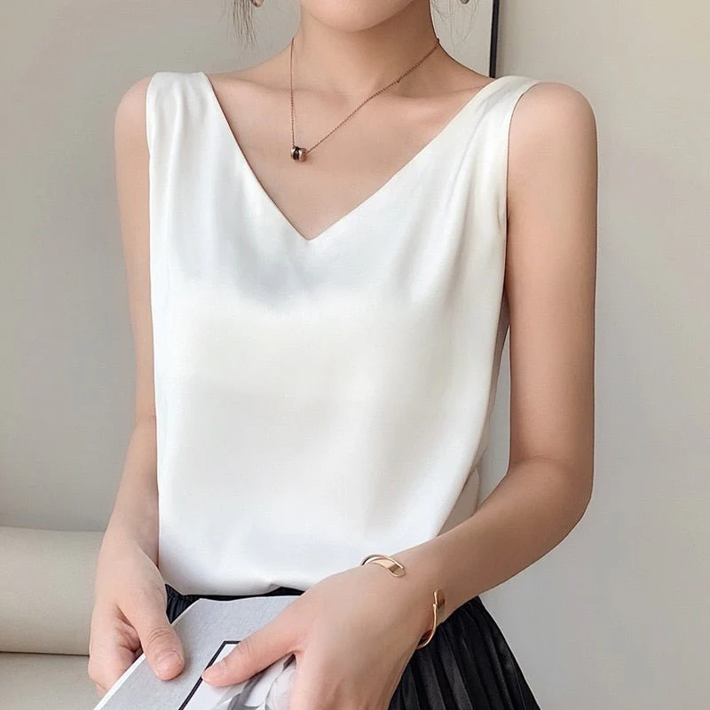 Heidi-Mode | Seidig Weiches Tanktop für Damen - Image 6