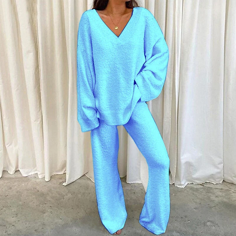 Heidi-Mode | Twinset Komfortables, Modisches Oversized-Jogging-Set für Damen - Image 2