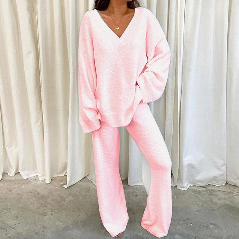Heidi-Mode | Twinset Komfortables, Modisches Oversized-Jogging-Set für Damen - Image 3