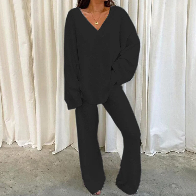 Heidi-Mode | Twinset Komfortables, Modisches Oversized-Jogging-Set für Damen - Image 4