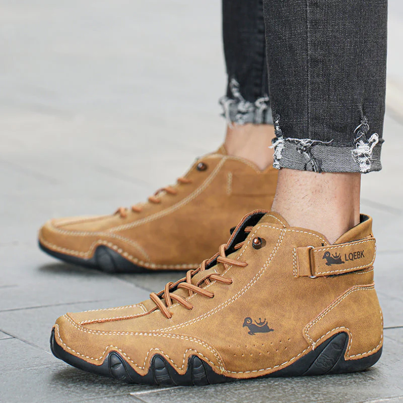 Heidi-Mode | Ultra-Bequemer Rutschfester Barfußschuh Aus Echtleder (Unisex) - Image 7