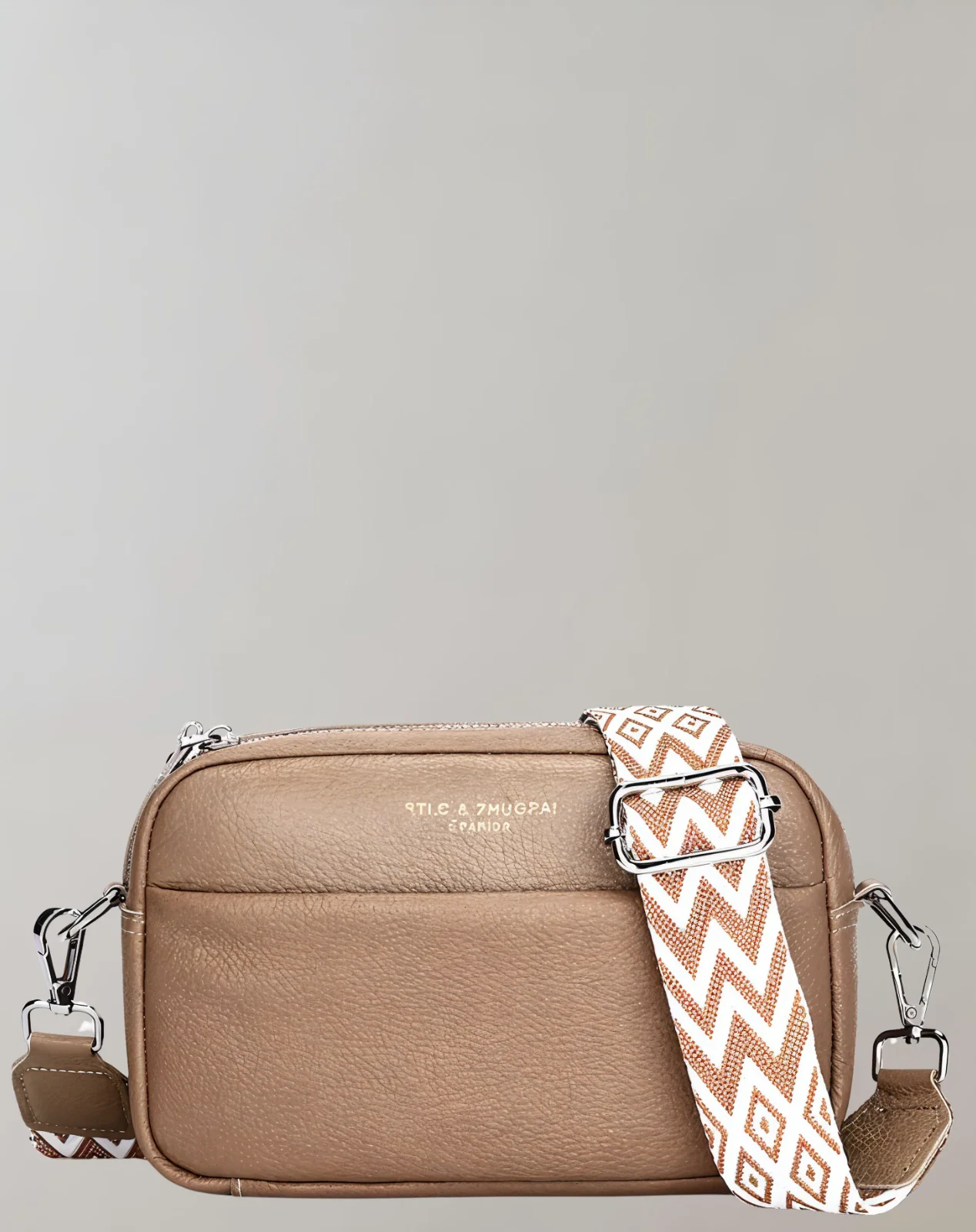 Heidi-Mode | Umhängetasche Damen Vegan Rechteckiges Leder - Image 16