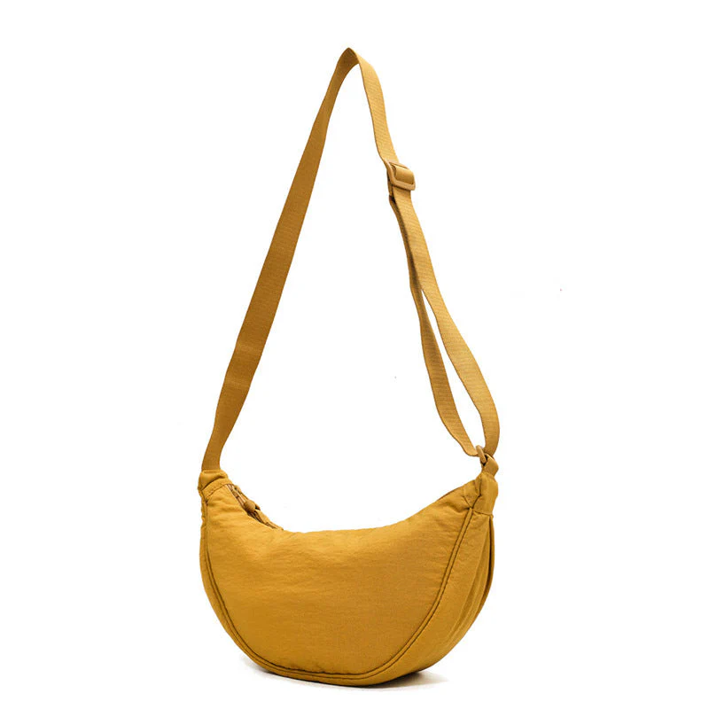 Heidi-Mode | Damenumhängetasche Half Moon mit Verstellbarem Riemen - Image 13