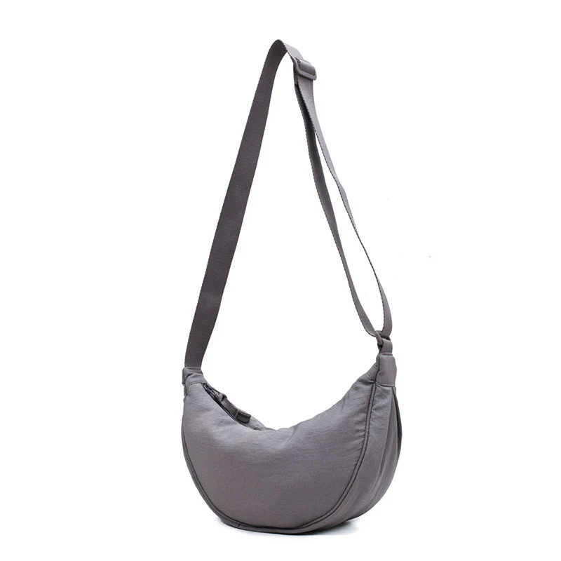 Heidi-Mode | Damenumhängetasche Half Moon mit Verstellbarem Riemen - Image 20