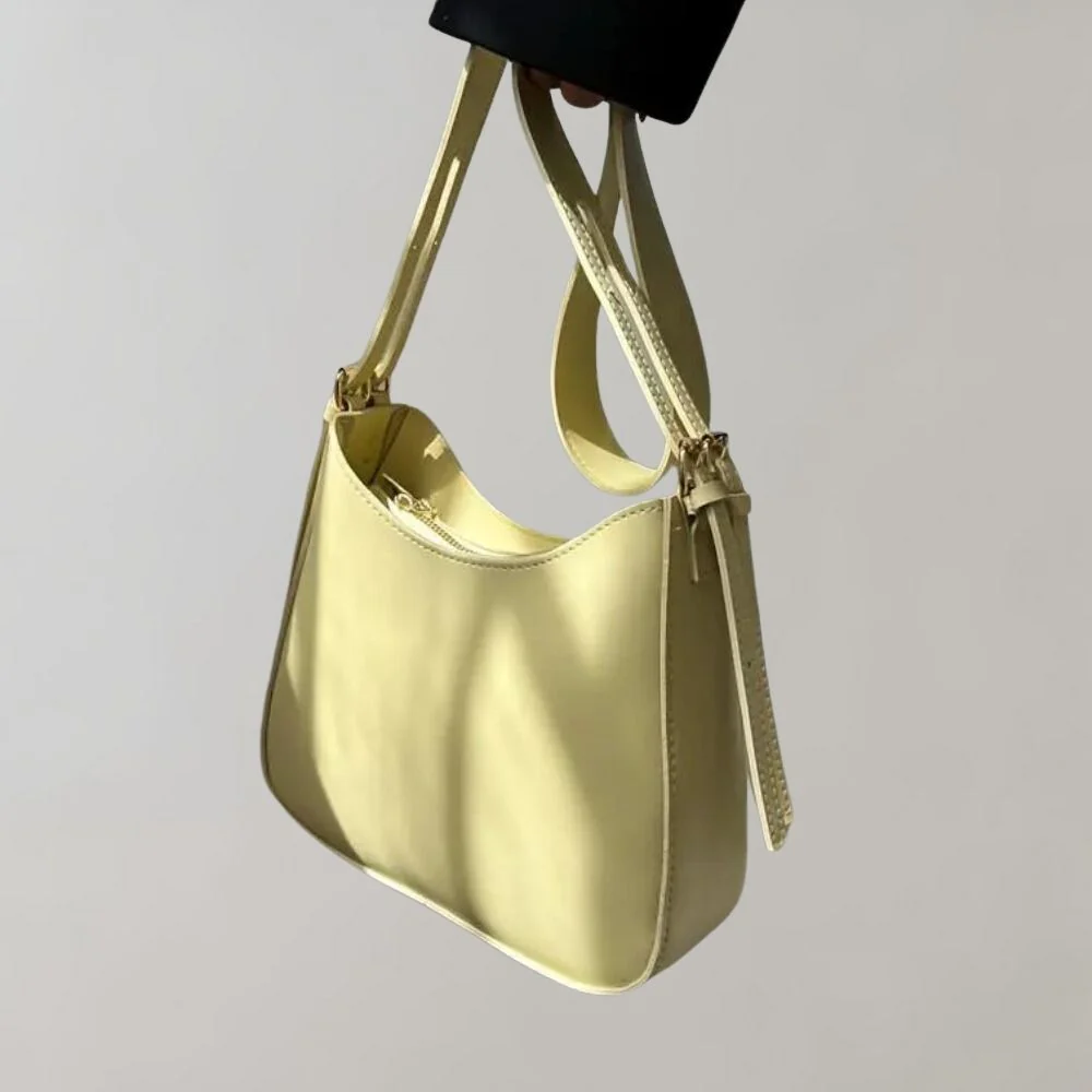 Heidi-Mode | Reißverschluss Klein Schultertasche Kunstledertasche - Image 4