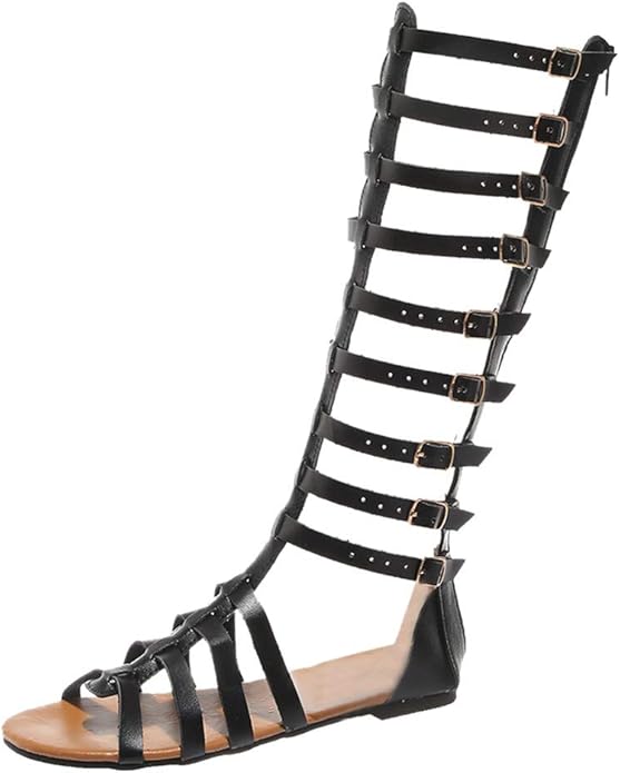 Heidi-Mode | und Schwarze Sandalen mit Doppelten Schnallen - Image 7