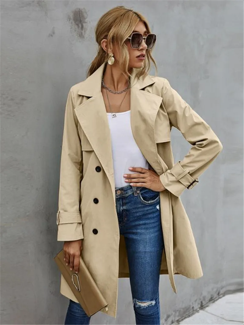 Heidi-Mode | und Winter Trenchcoat Jacke Damen - Image 8