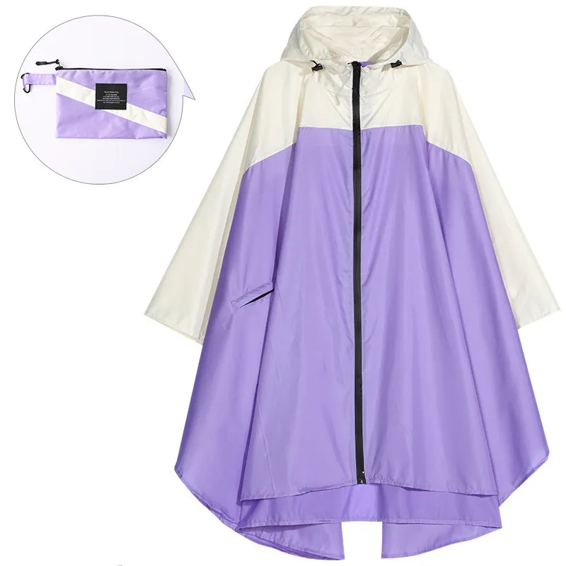 Heidi-Mode | Tragbare Unisex wasserdichte Poncho mit Kapuze - Image 10