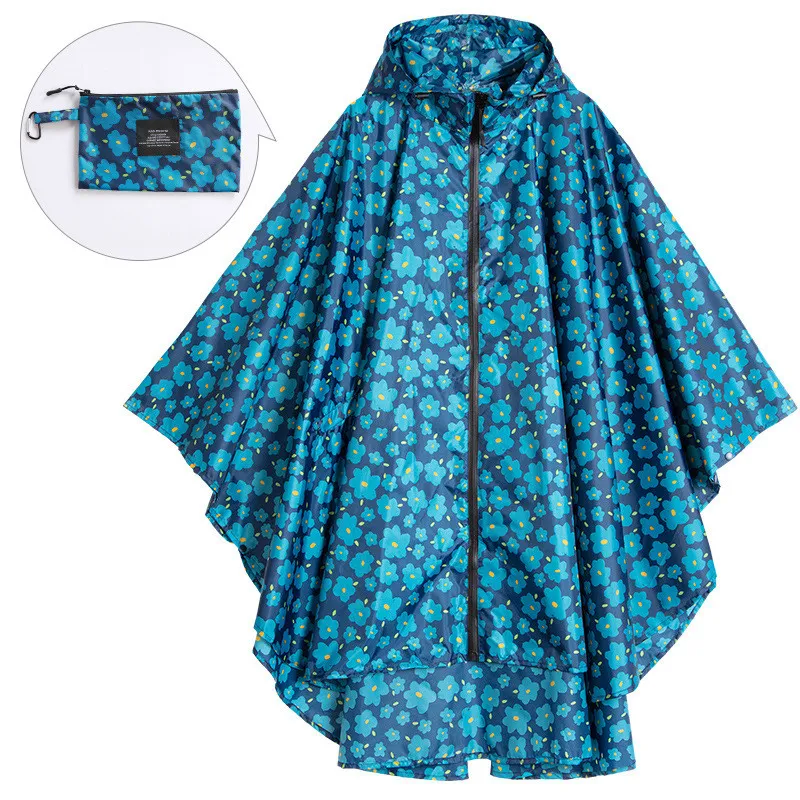 Heidi-Mode | Tragbare Unisex wasserdichte Poncho mit Kapuze - Image 11