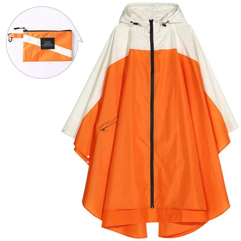Heidi-Mode | Tragbare Unisex wasserdichte Poncho mit Kapuze - Image 7