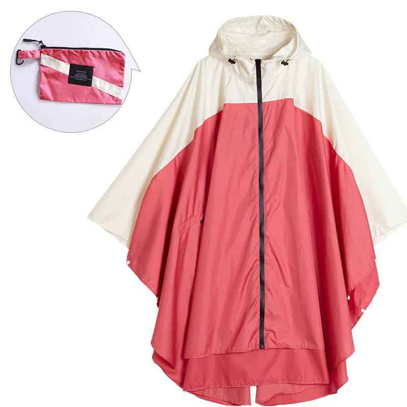 Heidi-Mode | Tragbare Unisex wasserdichte Poncho mit Kapuze - Image 9